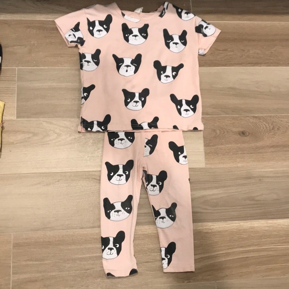 tiny cottons Other - Girls adorable dog set